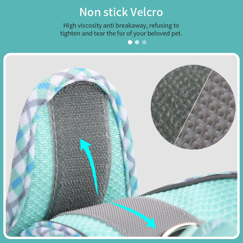 Arnés para perros y gatos, chaleco, conjunto de cuerda para el pecho, arnés ajustable transpirable reflectante para mascotas para perros pequeños y medianos, cachorros para caminar al aire libre - imagen 4
