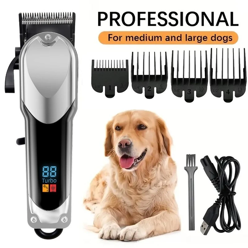 Máquina para cortar pelo de perro, cortadora de peinados para perros y cachorros, cortadora de belleza para perros y gatos, cortadora de piel, herramientas de afeitadora para el cuidado de mascotas y gatos
