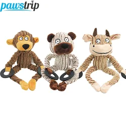 Juguete de peluche con chirrido para perros - masticable y resistente