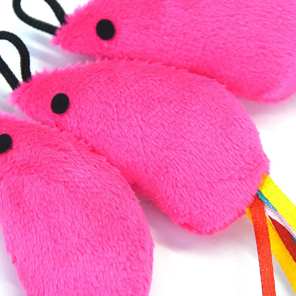 Juguete para Gato, ratón pequeño, cabezal de repuesto, palo divertido para gato, juguete de peluche para gato, cabezal de repuesto para caña de pescar - imagen 4