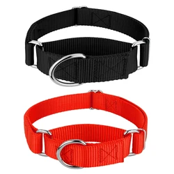 Collar Martingale de nailon ajustable y resistente para perros