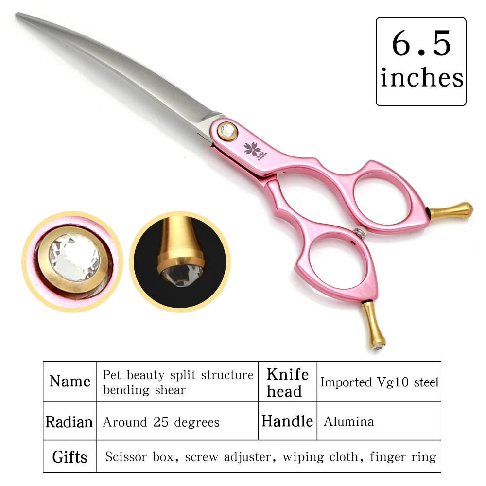 6.5 inch-pink