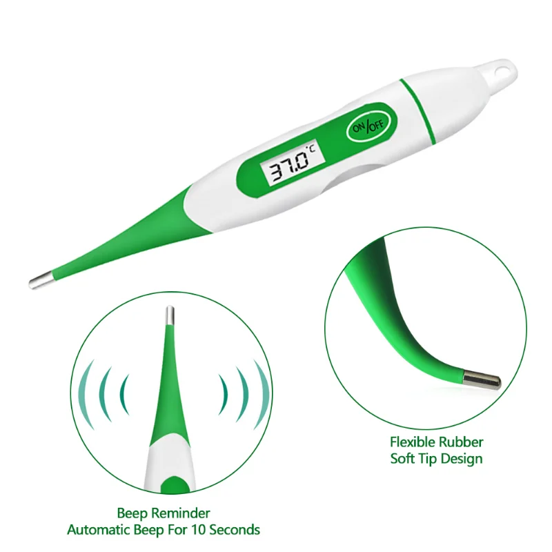 Termómetro Digital LCD para mascotas, medidor de temperatura corporal para veterinario, perros, gatos, caballos, ovejas, cerdos, lectura rápida, 1 unidad - imagen 4