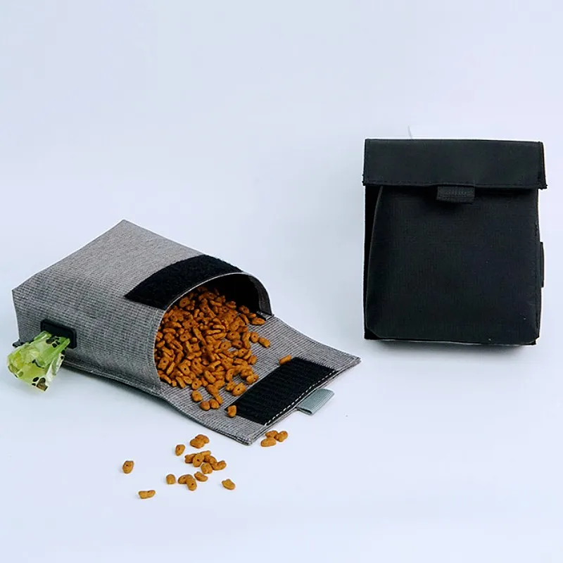 Dispensador de bolsas para excrementos de perros, bolsas de aperitivos para entrenamiento para perros, soporte para bolsas para excrementos de perros que caminan, bolsas de almacenamiento manos libres para entrenamiento de mascotas - imagen 3