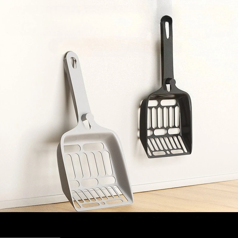 Pala para arena para gatos, pala para mierda, artefacto, pala de gran tamaño, agujero fino, suministros de limpieza para mascotas - imagen 2