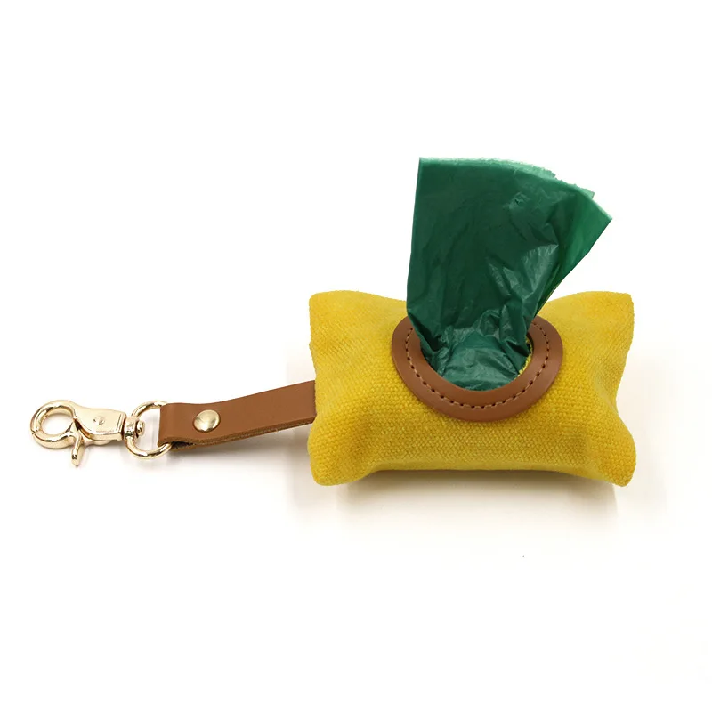 Dispensador de bolsas para excrementos de perros, soporte portátil para bolsas de basura, bolsa ligera para excrementos, contenedor de basura duradero para suministros de limpieza de mascotas - imagen 4