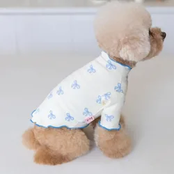 Jersey con capucha y lazo para gatos y perros pequeños