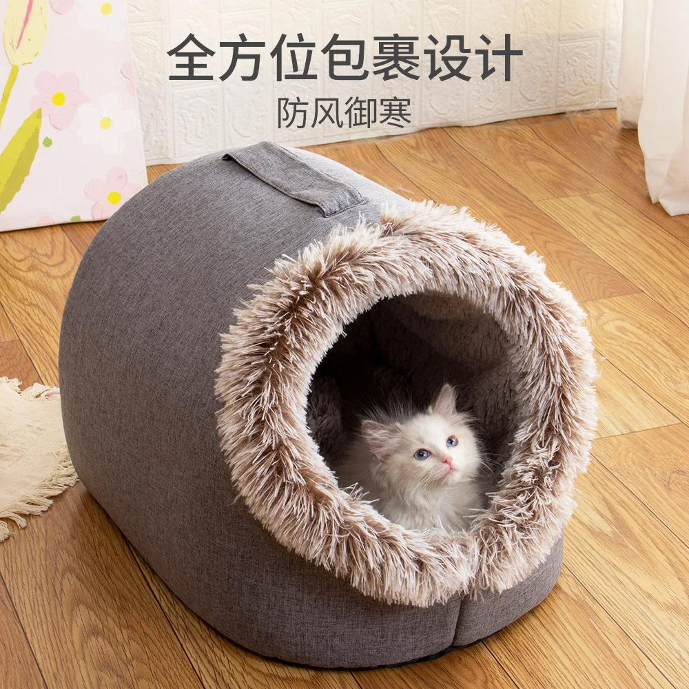 Nido 2 en 1 para cachorros y gatos – Grueso y antiarañazos - imagen 2