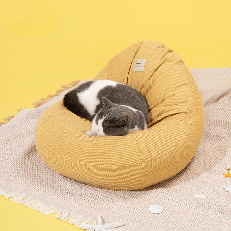 Cama nido cálida y espaciosa para gatos, perros – Todo el año - imagen 2