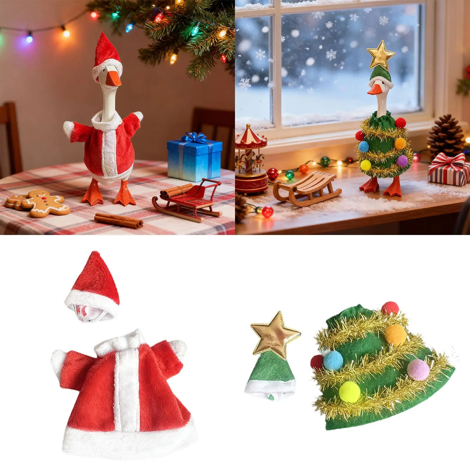 Goose Keychain Decoration for Desk, Unique and Creative Keychain Decoration,