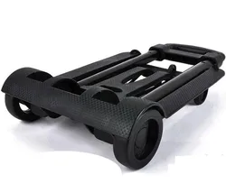 Carretilla plegable para mover comida de gatos y perros