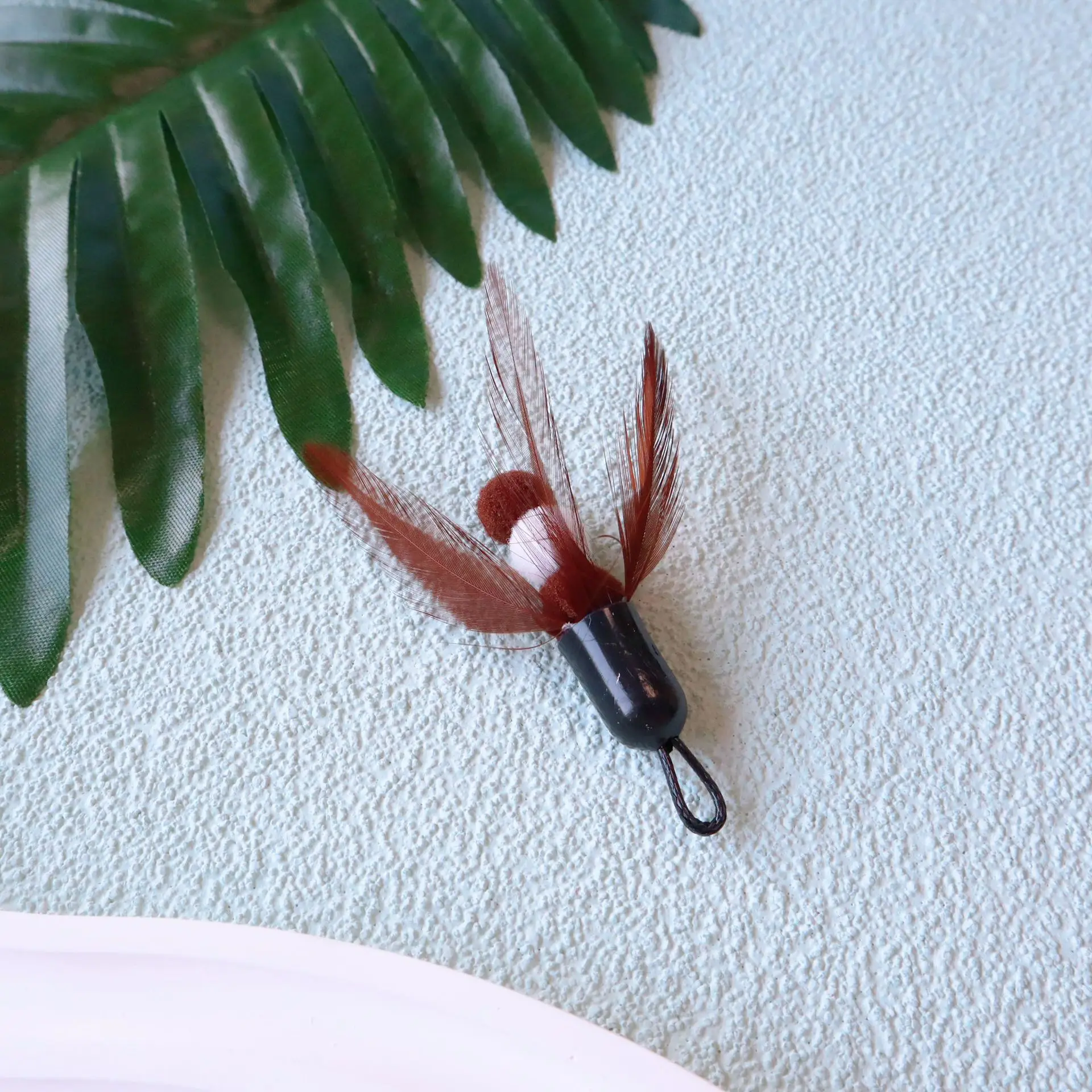 Accesorios interactivos de juguete de plumas de gato, juguete falso con campana de repuesto, juguetes de entrenamiento para gatitos - imagen 3