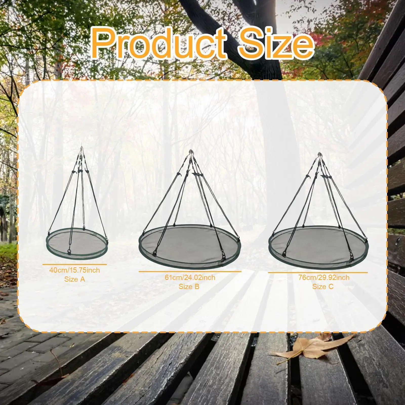 Bird Seeds Shell Catcher Tray Garden Accessories for Home Outdoors Backyard Bird Seeds Shell Catcher Tray Garden Accessories for Home Outdoors Backyard