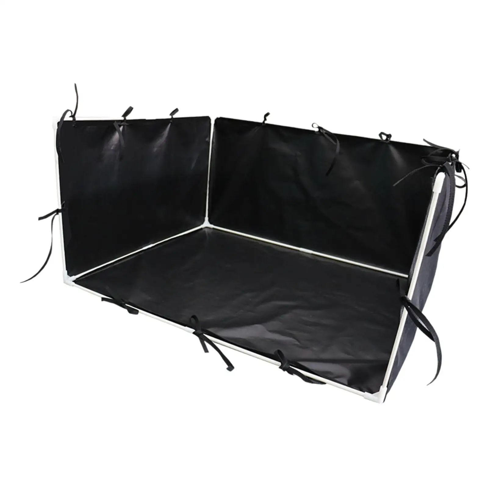 Bandeja para orinal para perros de interior, paredes altas, valla para inodoro para perros, sin derrames, práctica pared de inodoro reutilizable para entrenamiento de perros para apartamento