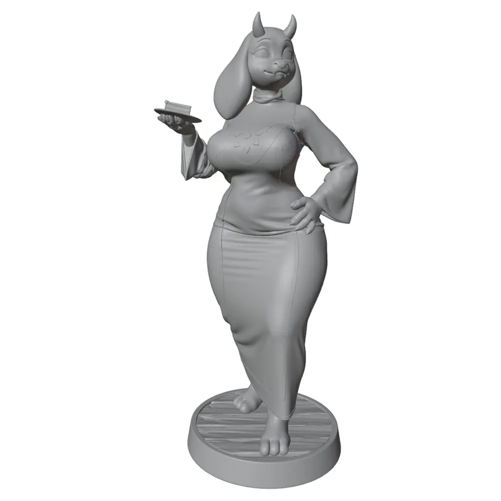 Kit resina sin montar ni pintar, figura femenina sensual, miniatura - imagen 2