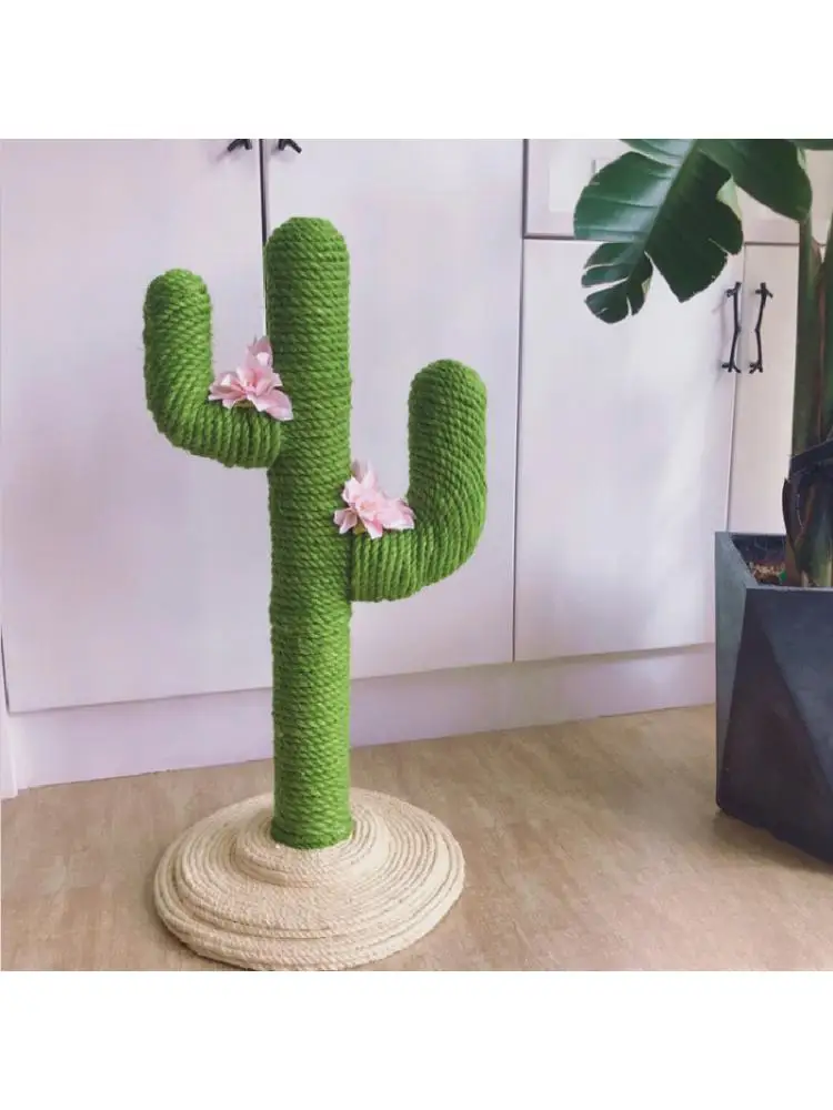 Marco de escalada de Cactus para gatos, plataforma de salto para gatos, estante de árbol para gatos, tablero de rascado para gatos, resistencia a los arañazos - imagen 4