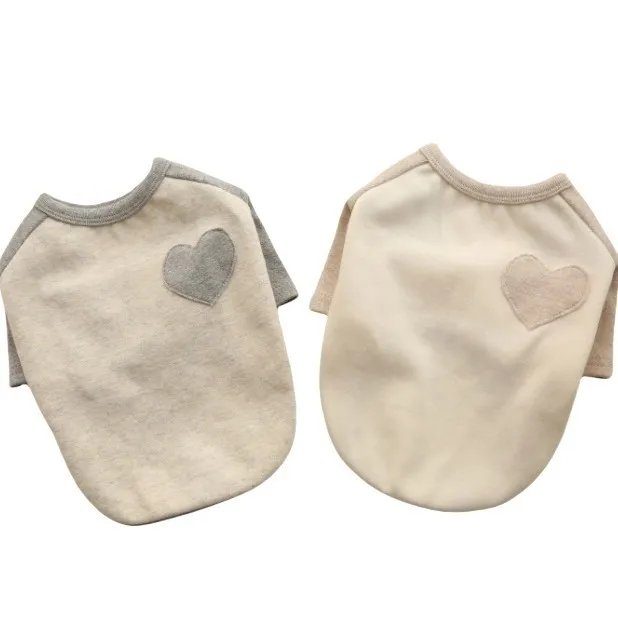 Otoño e Invierno Pet Love Sudadera con capucha Teddy Yorkshire Camisa inferior Camiseta para perros pequeños Camiseta sin mangas cálida Ropa para perros pequeños - imagen 5