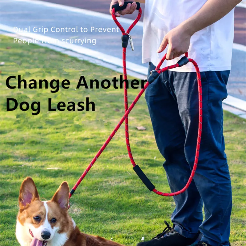 Diseño ergonómico correa perro correr trotar