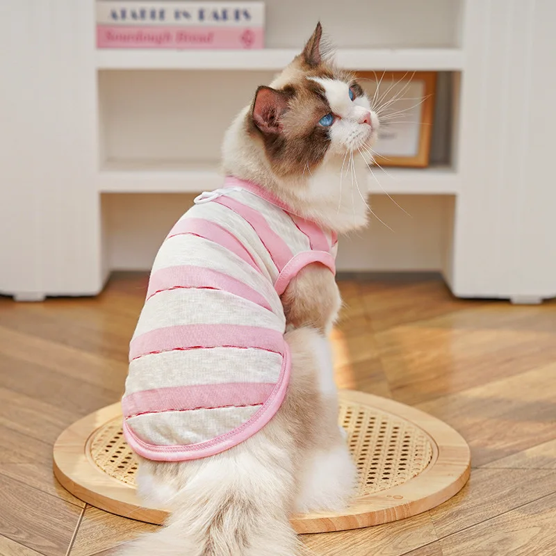 Chaleco refrigerante para perros pequeños – Verano con rayas