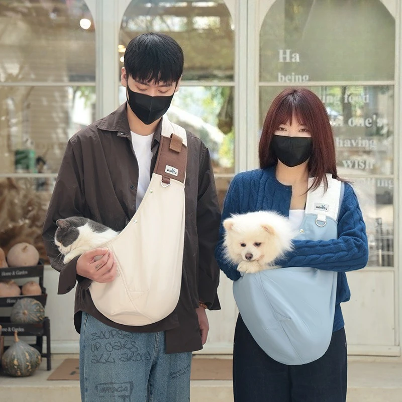 Bolso bandolera de viaje para perros y gatos - diseño creativo - imagen 4
