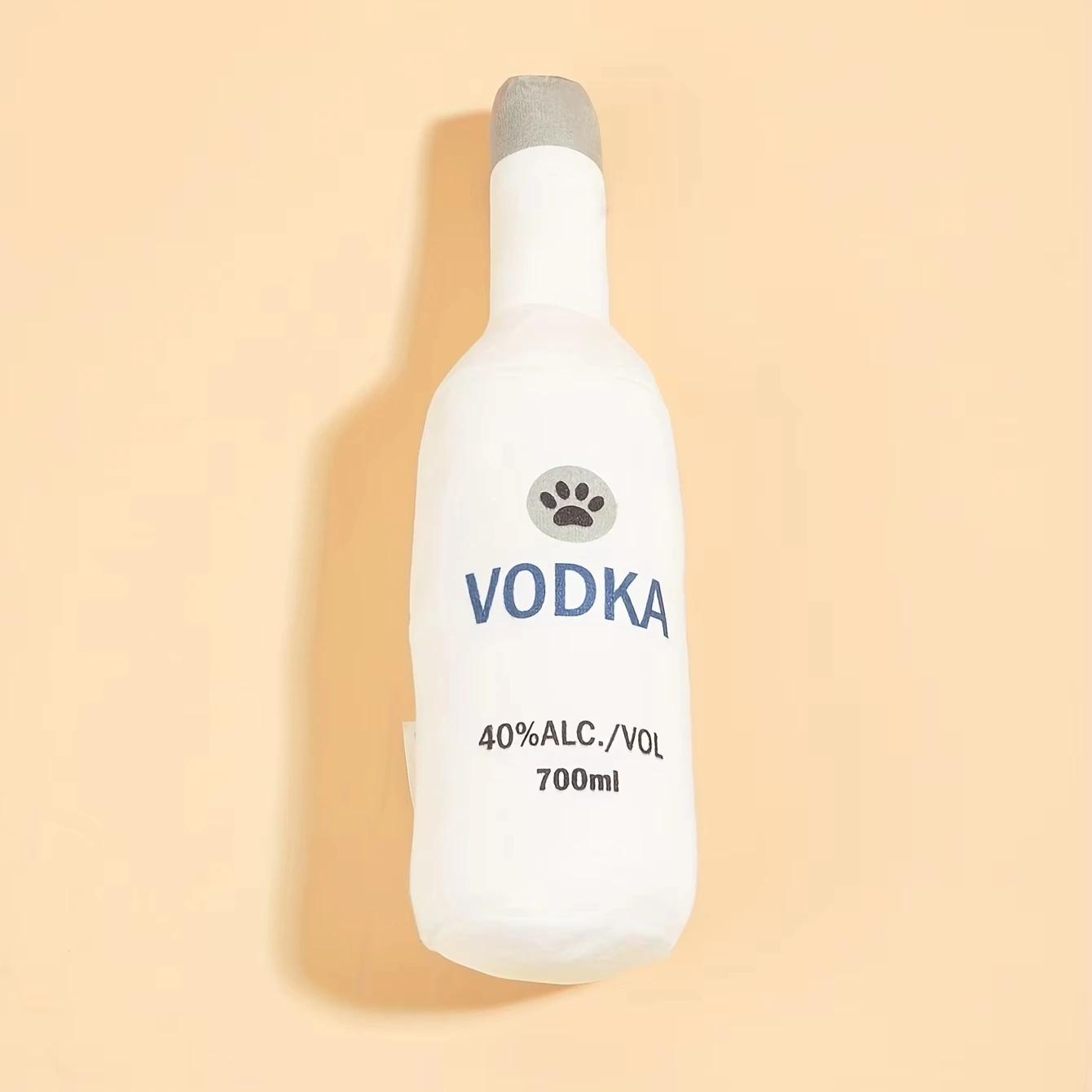 Juguete de peluche con diseño de botella de vino, juguetes para masticar duraderos para suministro interactivo para perros, 1 ud. - imagen 5