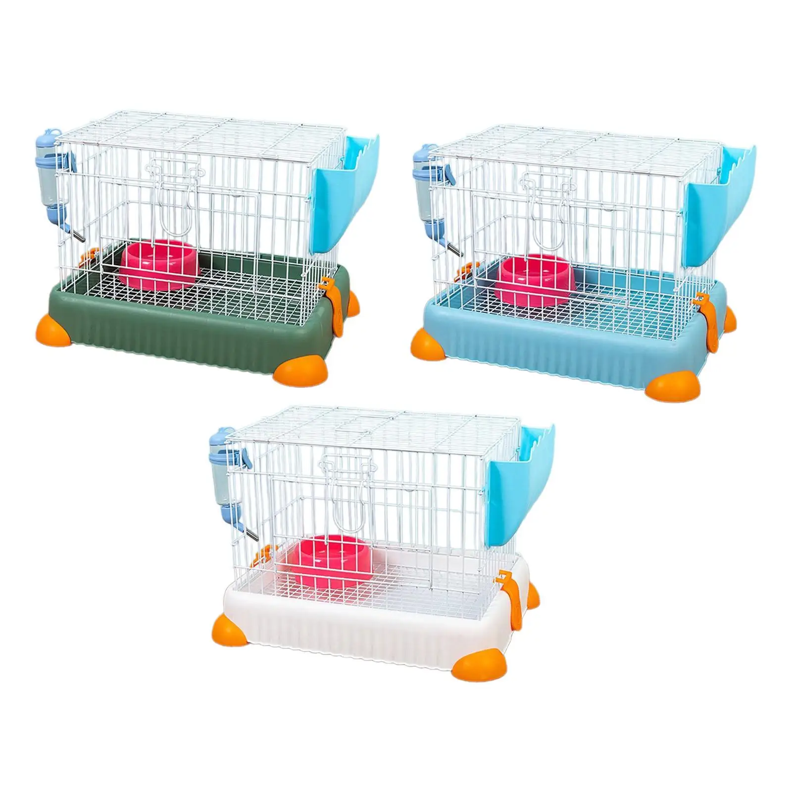 Rabbit Cage Guinea Pig Cage Habitat Cage with Detached Tray Bunny Hutch Small Animals Cage for Small Pets Chinchilla Squirrel Rabbit Cage Guinea Pig Cage Habitat Cage with Detached Tray Bunny Hutch Small Animals Cage for Small Pets Chinchilla Squirrel