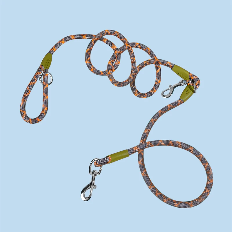 Correas de nailon reflectantes, cadena para perros, cuerda de tracción, plomo para correr, cadena de cuerda para manos libres para perros pequeños, medianos y grandes, Chihuahua - imagen 3