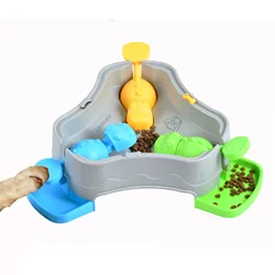 Comedero lento antiasfixia de acero para perros y gatos duradero