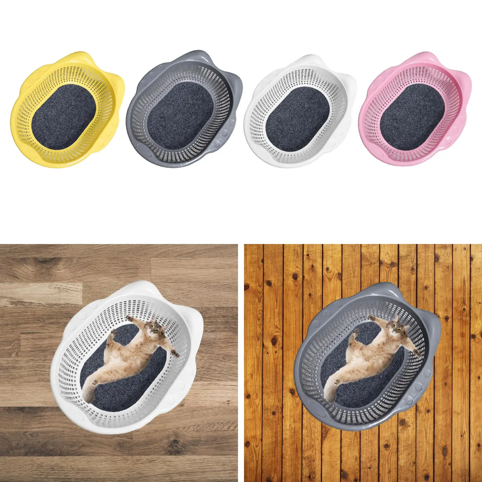 Cat Bed Sleeping Nest Versatile Breathable Modern with Cushion Pet Supplies Sturdy Comfortable Cat Lounger Basket Pets Kitten Cat Bed Sleeping Nest Versatile Breathable Modern with Cushion Pet Supplies Sturdy Comfortable Cat Lounger Basket Pets Kitten