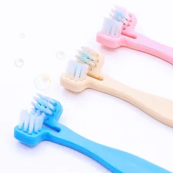 Cepillo dientes doble cara perros juego bucal limpieza