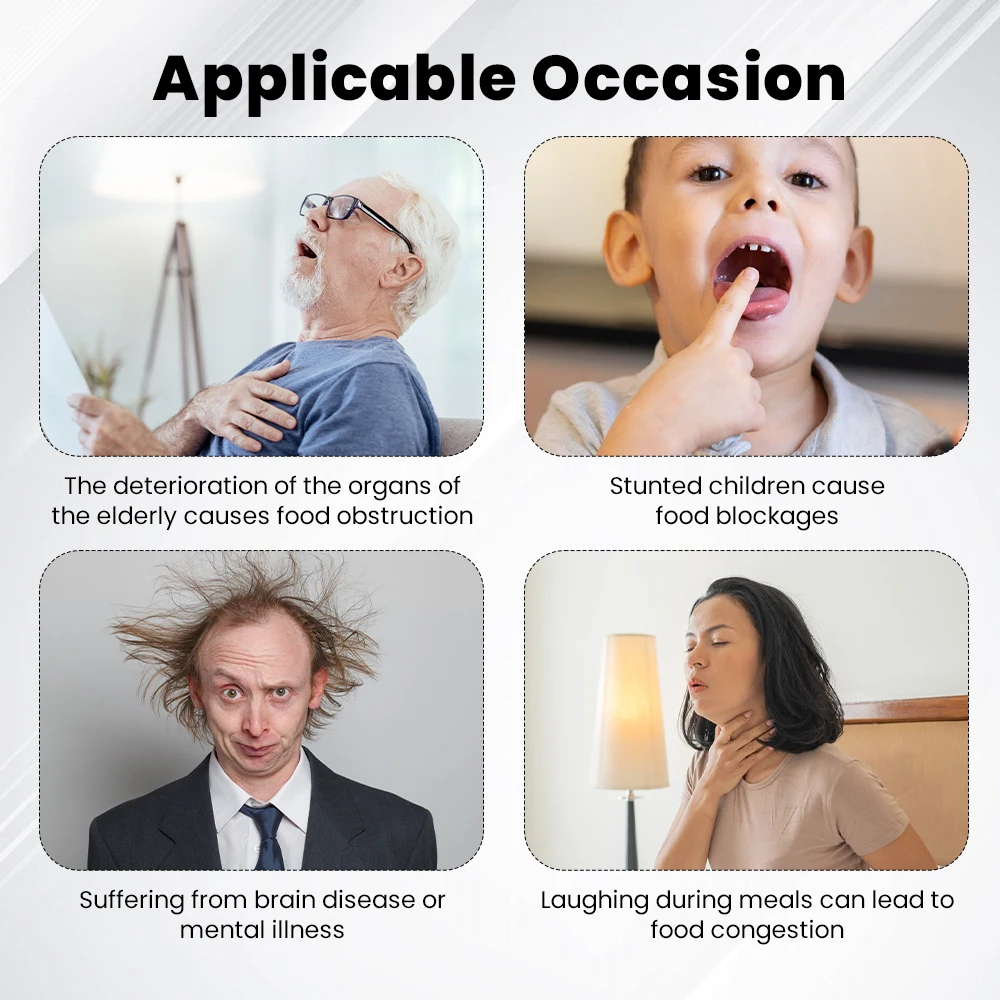 Dispositivo de asfixia de primeros auxilios CPR automático, equipo de emergencia para asfixia en el hogar al aire libre, dispositivo antisufocación de rescate por el aliento para adultos y niños - imagen 2