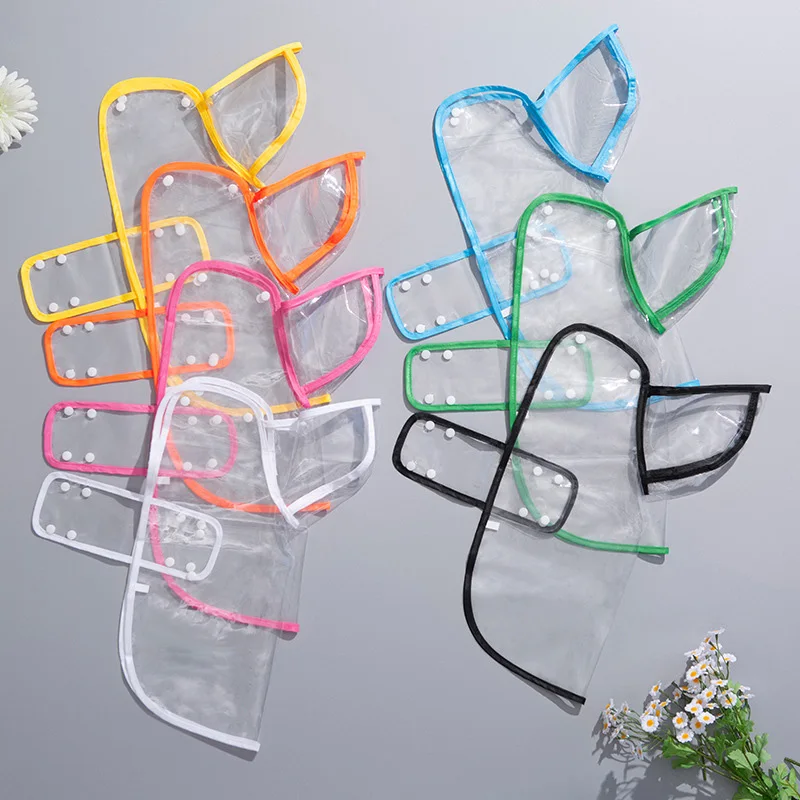 Chubasquero transparente para perros, ropa impermeable para mascotas para perros pequeños y medianos, impermeable para cachorros al aire libre, accesorios para perros - imagen 2