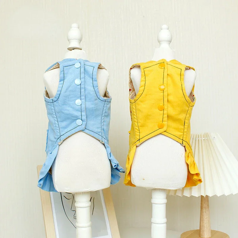 Ropa para perros y mascotas, se puede combinar con camisas, correas de pana, faldas, ropa para cachorros, ropa de diseño para perros, Artículos para Mascotas - imagen 2