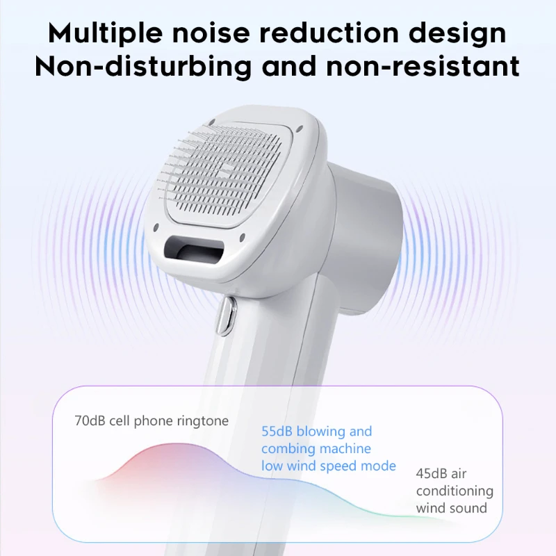 Secador de pelo inteligente para Perros y gatos, cepillo para quitar el pelo, peine, SUMINISTROS DE ASEO - imagen 4