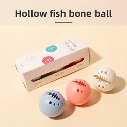 Juguete interactivo para gato con hierba gatera y bola con cascabel