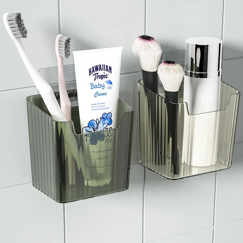 Estuche de almacenamiento multifunción para baño, caja de almacenamiento de cosméticos para cocina, organizador lateral de especias para nevera, cesta de contenedor - imagen 3