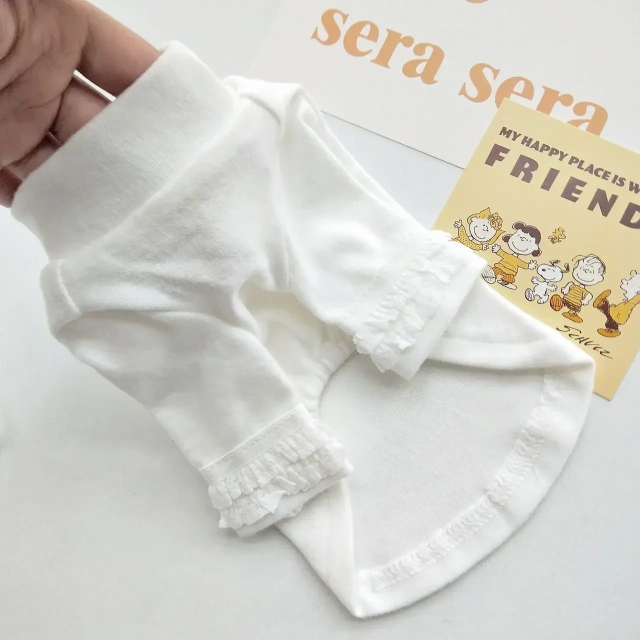 Camisa blanca para perros y gatos – Ropa de primavera y otoño - imagen 3