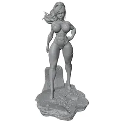 Kit estatua resina 3D sin pintar para gatos – Regalo Navidad Halloween