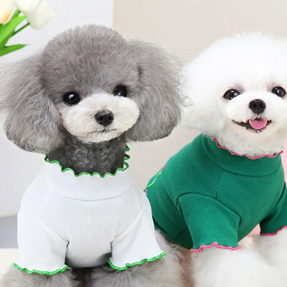 Camiseta con estampado de dibujos animados para perro, disfraz de cachorro de manga corta, dos patas, ropa para el hogar - imagen 4