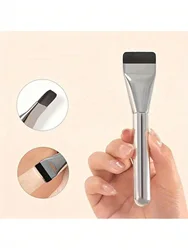Brocha maquillaje base líquida ultrafina sin rastro – Cabezal plano