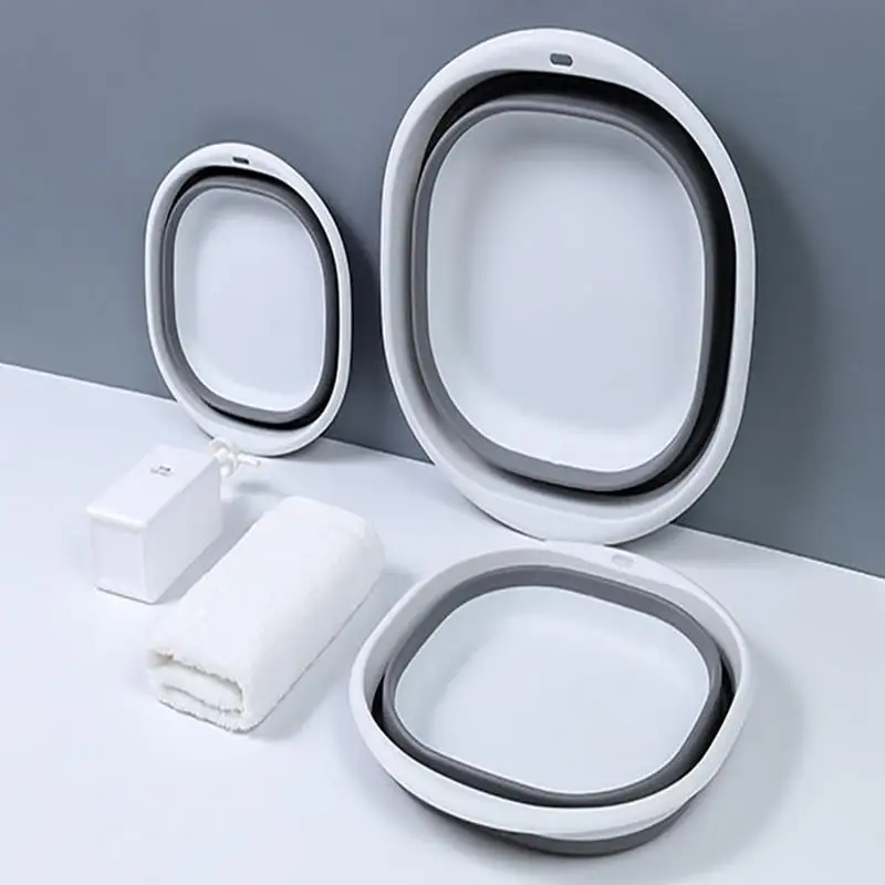 Lavabo de lavandería plegable portátil, lavabo de viaje, lavabo plegable duradero, baño, suministros para el hogar - imagen 5