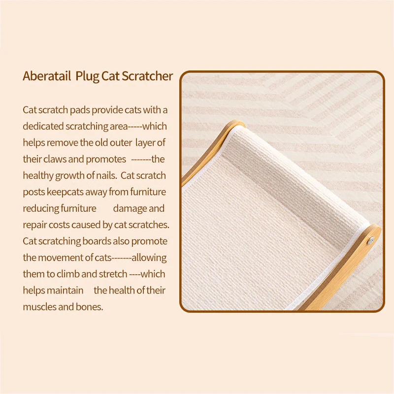 Rascadores de Sisal resistentes al desgaste para gatos, alfombrilla fría, sofá cama portátil para gatos, sillón, juguete, muebles para mascotas, productos, accesorios - imagen 3