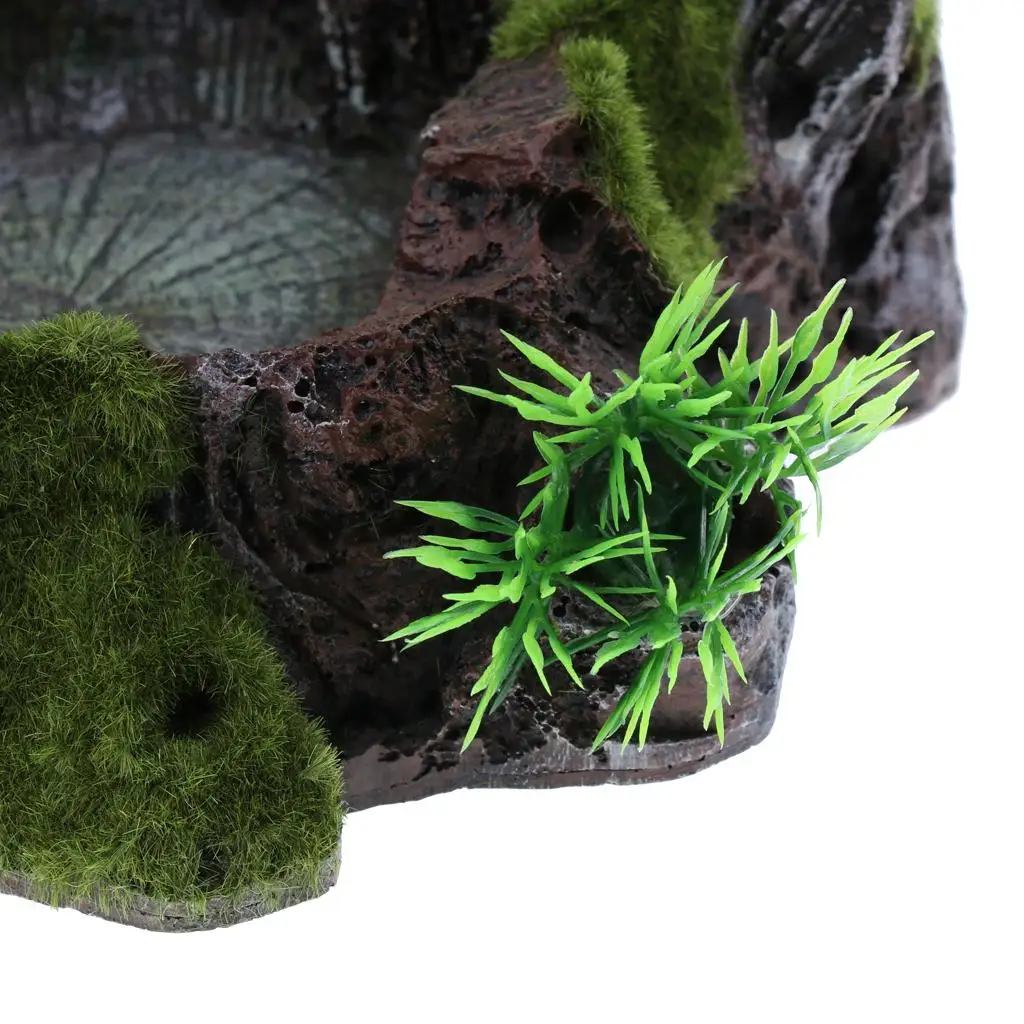 1Pc /Leopard/Gecko//Scorpion/Chameleon/Snake Moss Decoration Resin