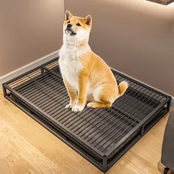 Inodoro para perros de acero inoxidable – Entrenamiento interior
