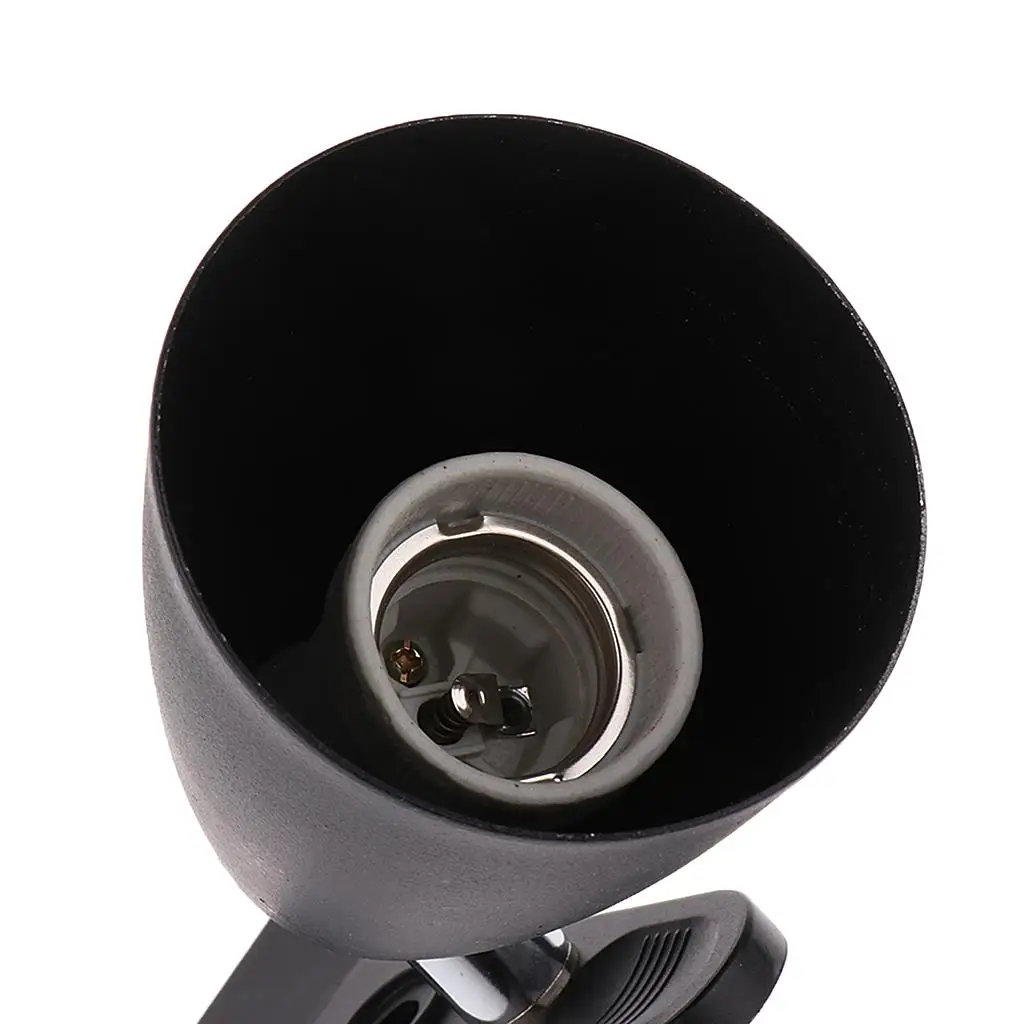 Bell Mouth Reptile Heat Light UVB Bulb Lamp Holder E27 EU Plug