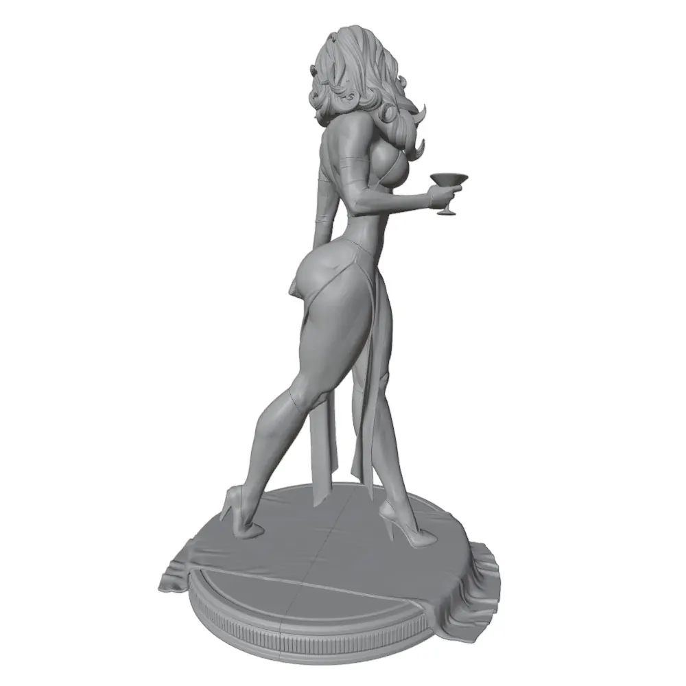 Miniatura gato resina 3D para decorar – Kit sin montar ni pintar - imagen 4
