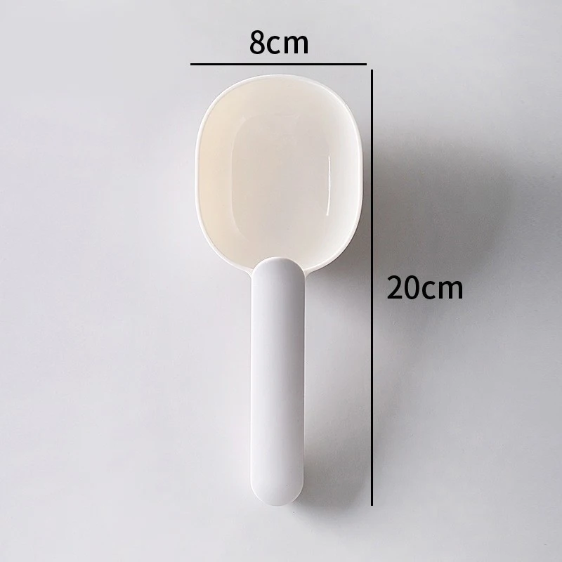 Una cuchara de comida para mascotas multifuncional 2 en 1 con mango de Clip sellado adecuado para gatos y perros, cuchara de alimentación para pájaros y conejos - imagen 2