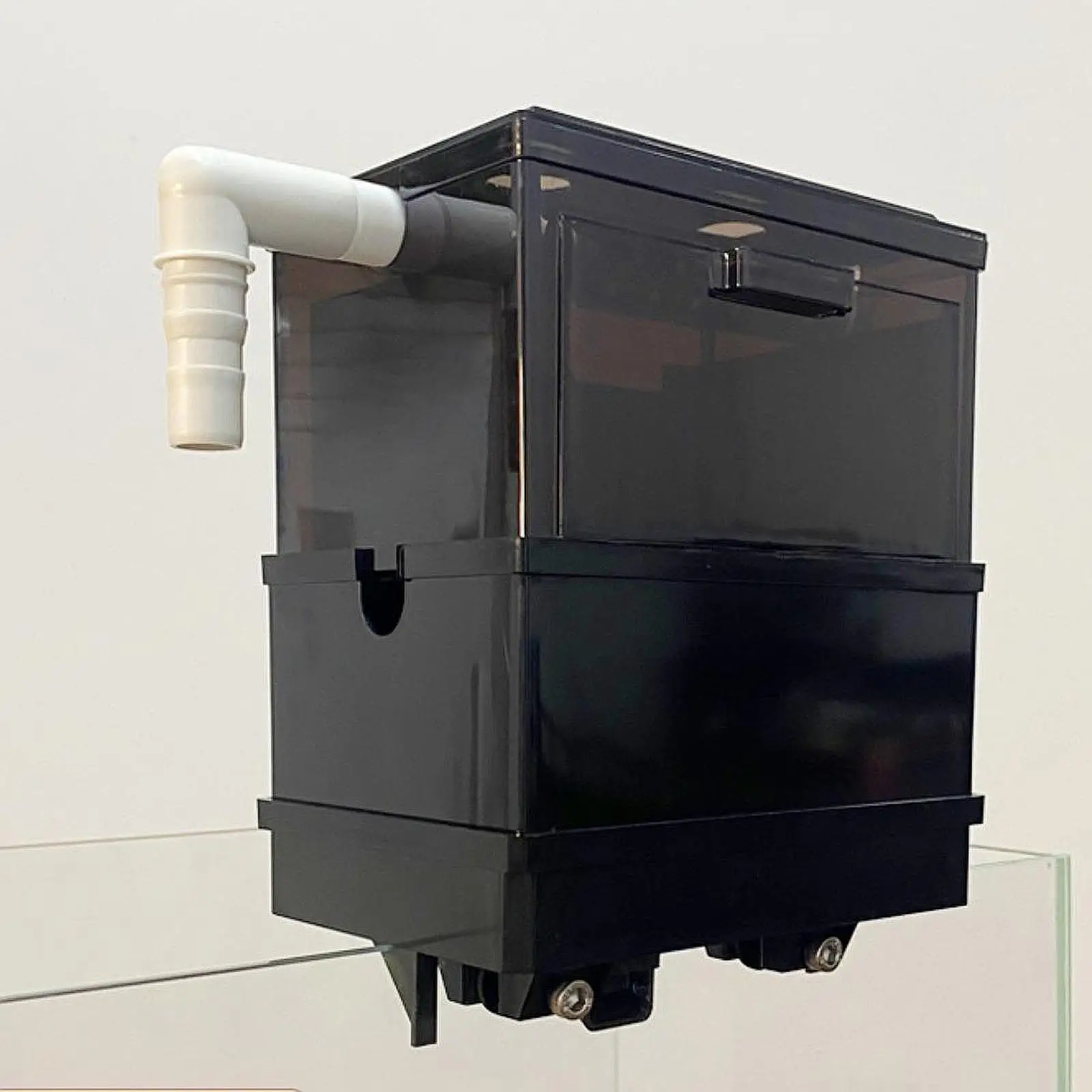 Aquarium Hanging Filter Box for Small Fish Tank DIY Water Flow Quiet External Filtration Box Filtration System Pipe Filter