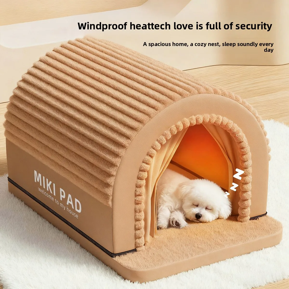 Cama universal para perros pequeños y medianos 4 estaciones - imagen 2