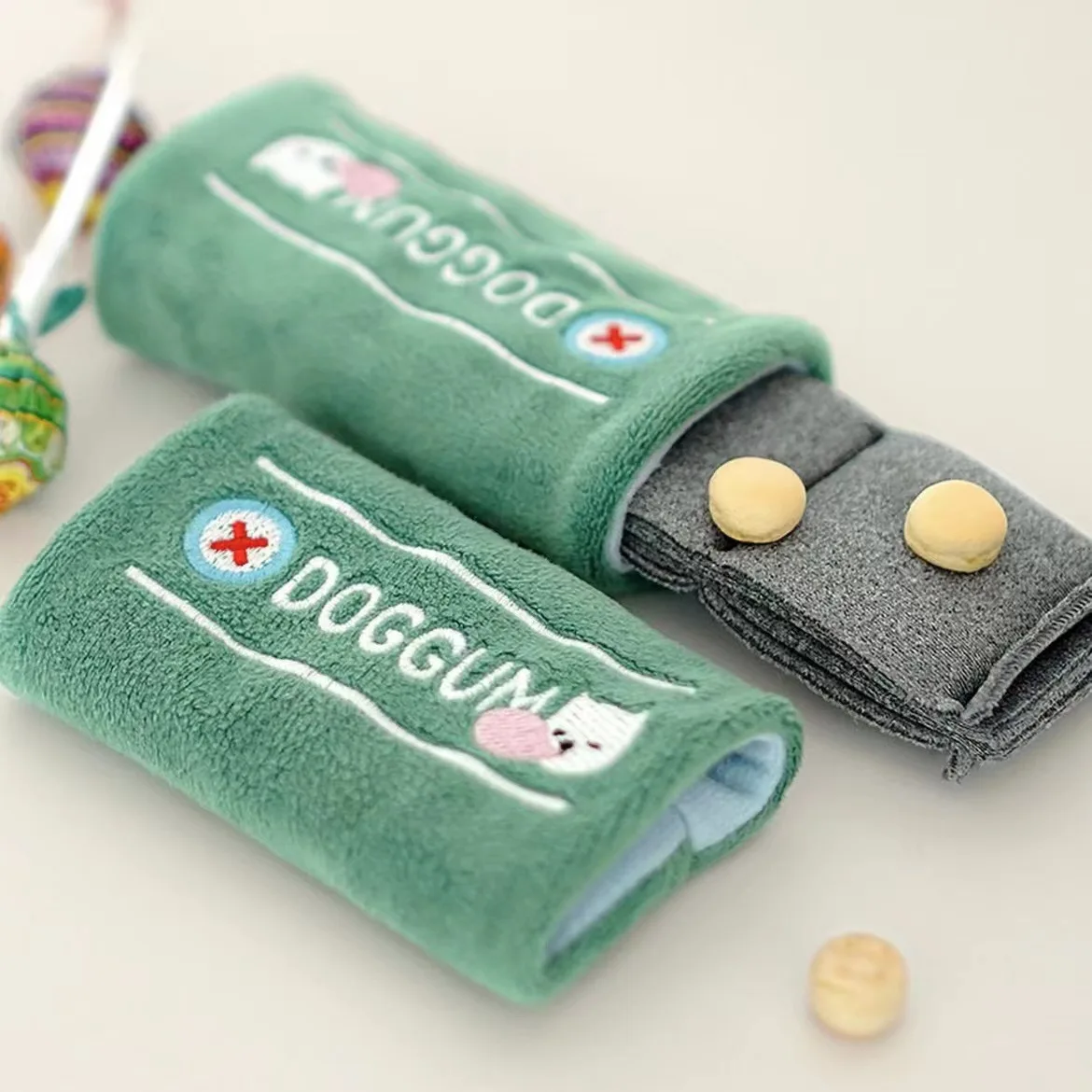 Ins goma de mascar comida tibetana vocalización comida lenta juguete mascotas Gatos Perros olfateando y buscando comida juguetes de peluche productos para mascotas - imagen 3